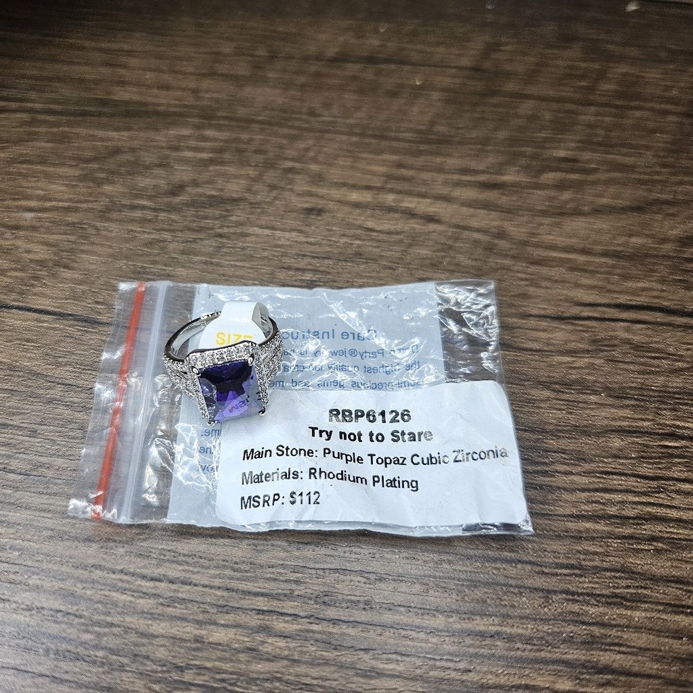 BP RING SIZE 7 TRY NOT TO STARE